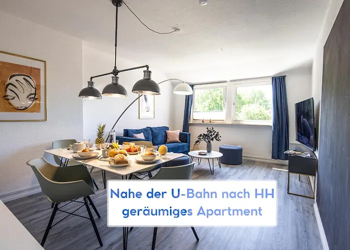 Have-A-Nice-Stay - Nahe Der U-Bahn Nach Hamburg - Natur 1 Minute Entfernt - Baecker & Restaurants 500M - Lidl 800M - Zentrum 1,5Km